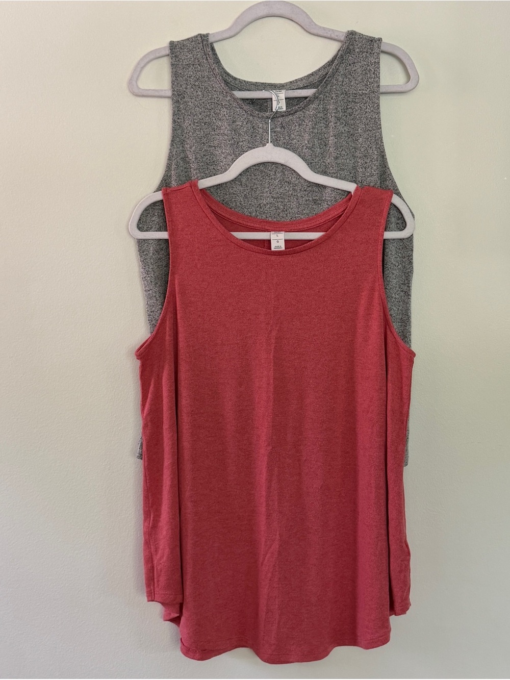 Old Navy Set of Two (2) Sleeveless  Luxe Tunic Tops